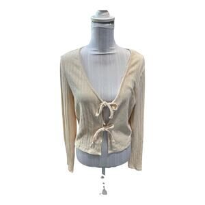 SO Clothing Cream Cardigan Size XXL NWT